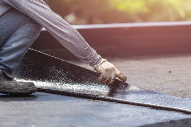 Professional Crawl Space Encapsulation technician working in Roseville, OH